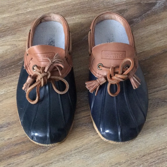 Sperry Shoes - Sperry Backless Slide-on Duck Shoes